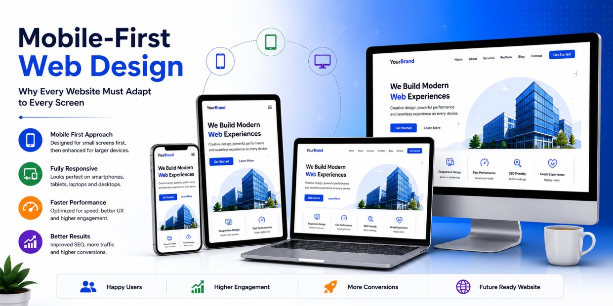 Mobile-First Web Design: Why Every Website Must Adapt to Every Screen